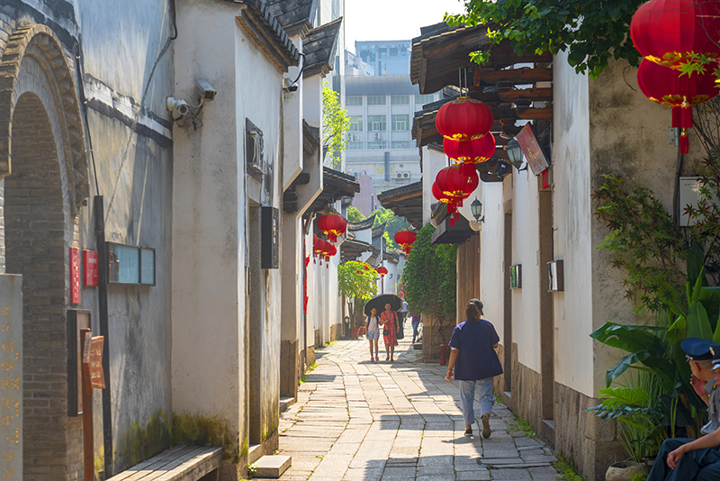2019年6月28日，福州，三坊七巷風(fēng)光。
