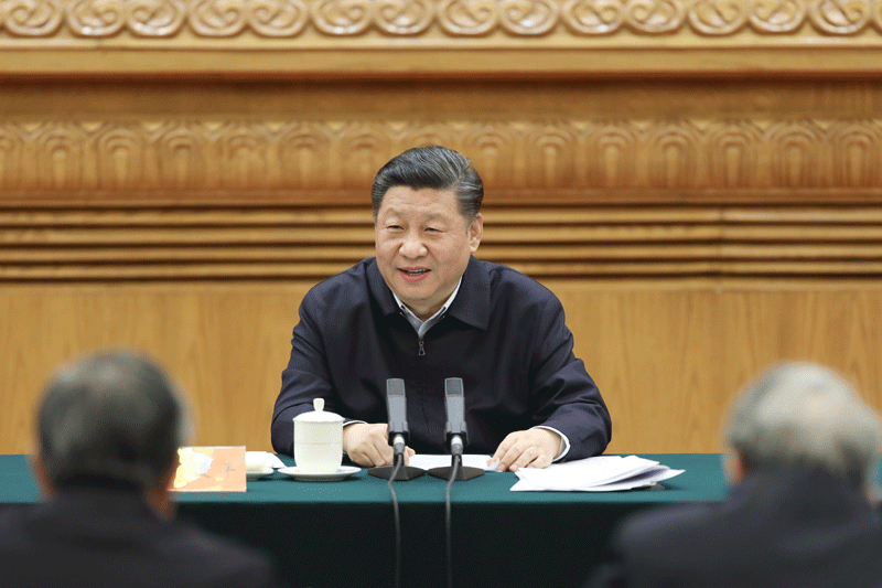 2019年3月18日，習近平總書記在北京主持召開學校思想政治理論課教師座談會并發(fā)表重要講話。